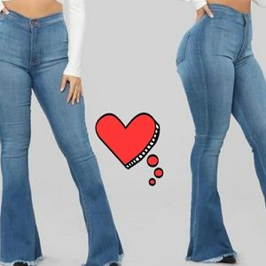 Boots cut jeans, flare